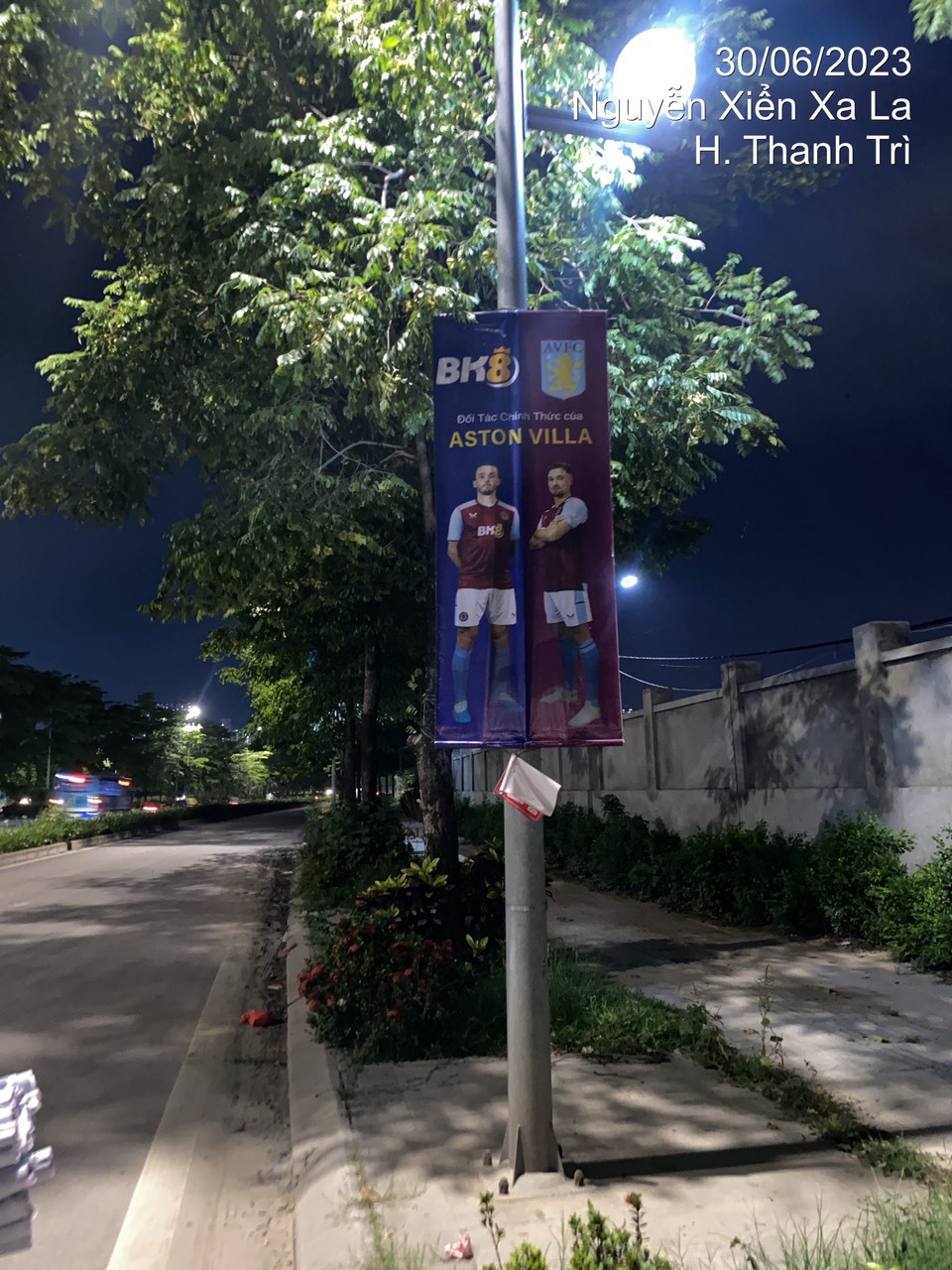 Banner sự kiện BK8 ký hợp đồng tài trợ Aston Villa trong 3 năm