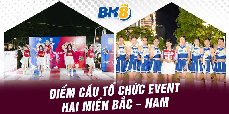 Điểm cầu tổ chức event hai miền Bắc – Nam